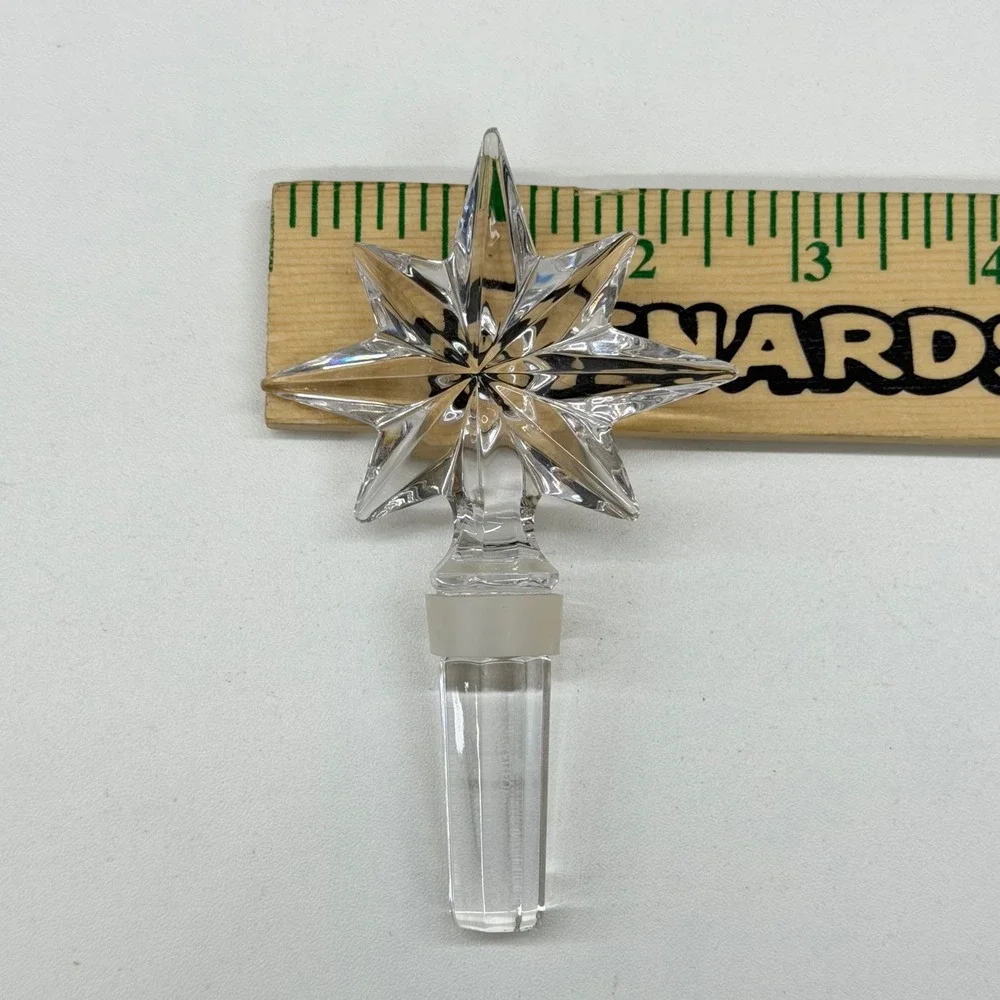 Waterford Crystal‎ 8 Point Star Decanter Stopper Replacement Signed VTG Ireland